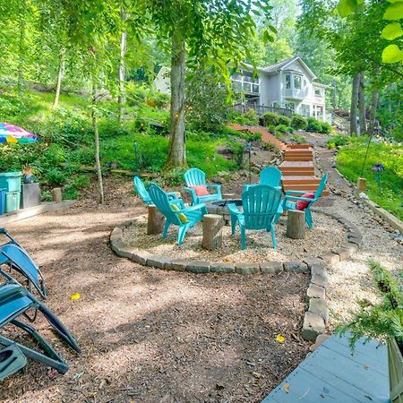 Creekside Hendersonville Haven Hot Tub And Fire Pit מראה חיצוני תמונה