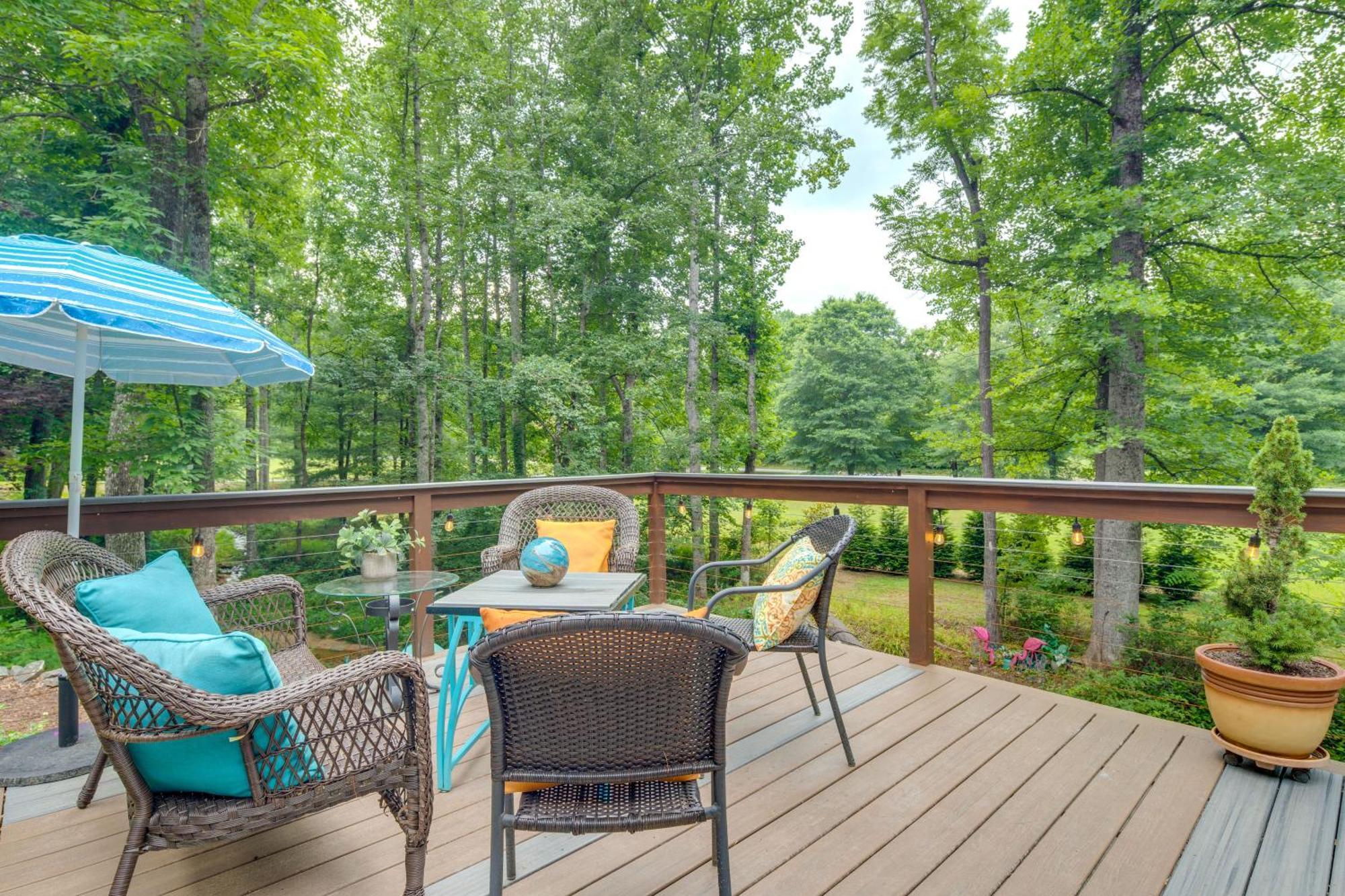Creekside Hendersonville Haven Hot Tub And Fire Pit מראה חיצוני תמונה