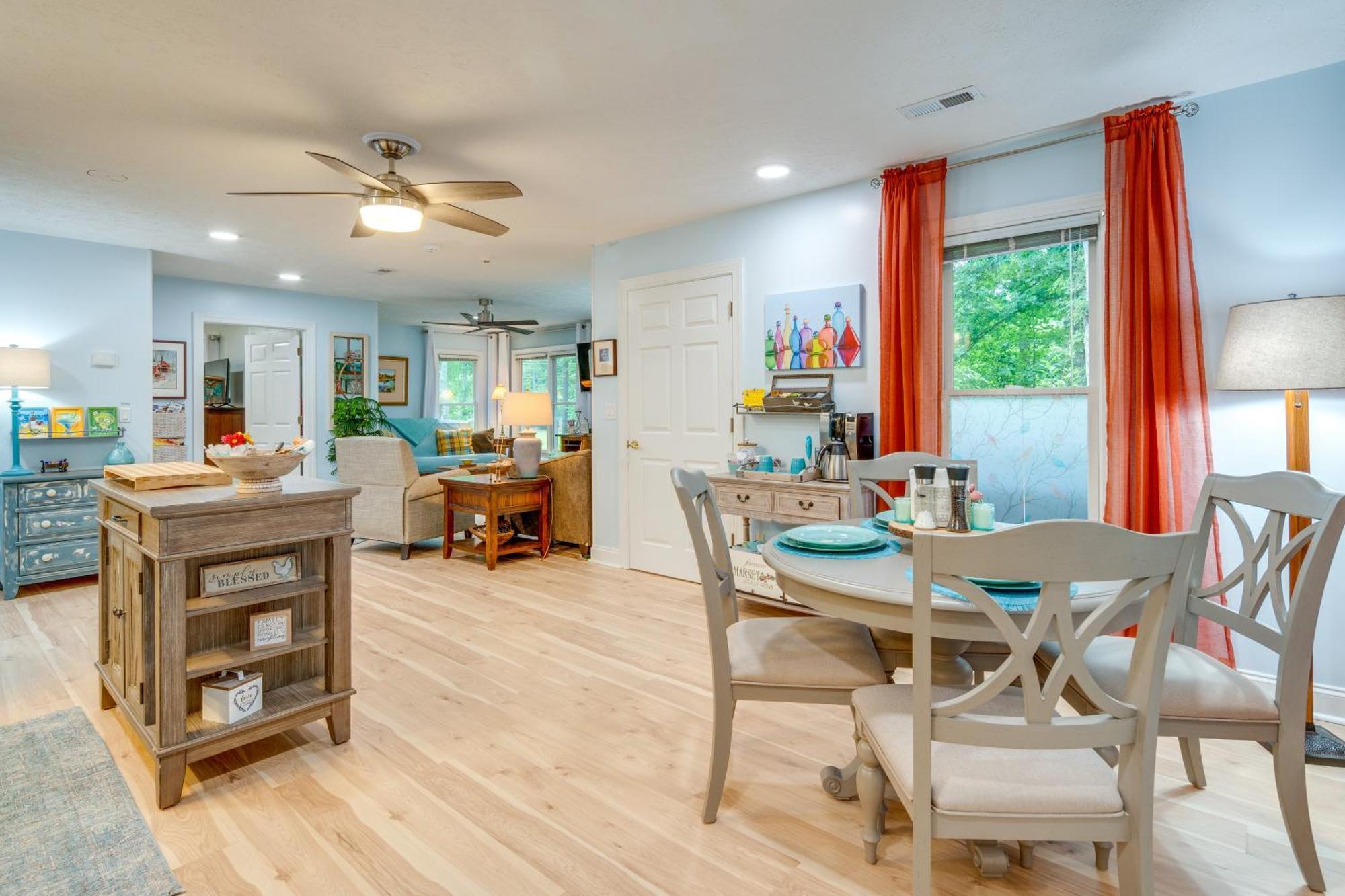 Creekside Hendersonville Haven Hot Tub And Fire Pit מראה חיצוני תמונה