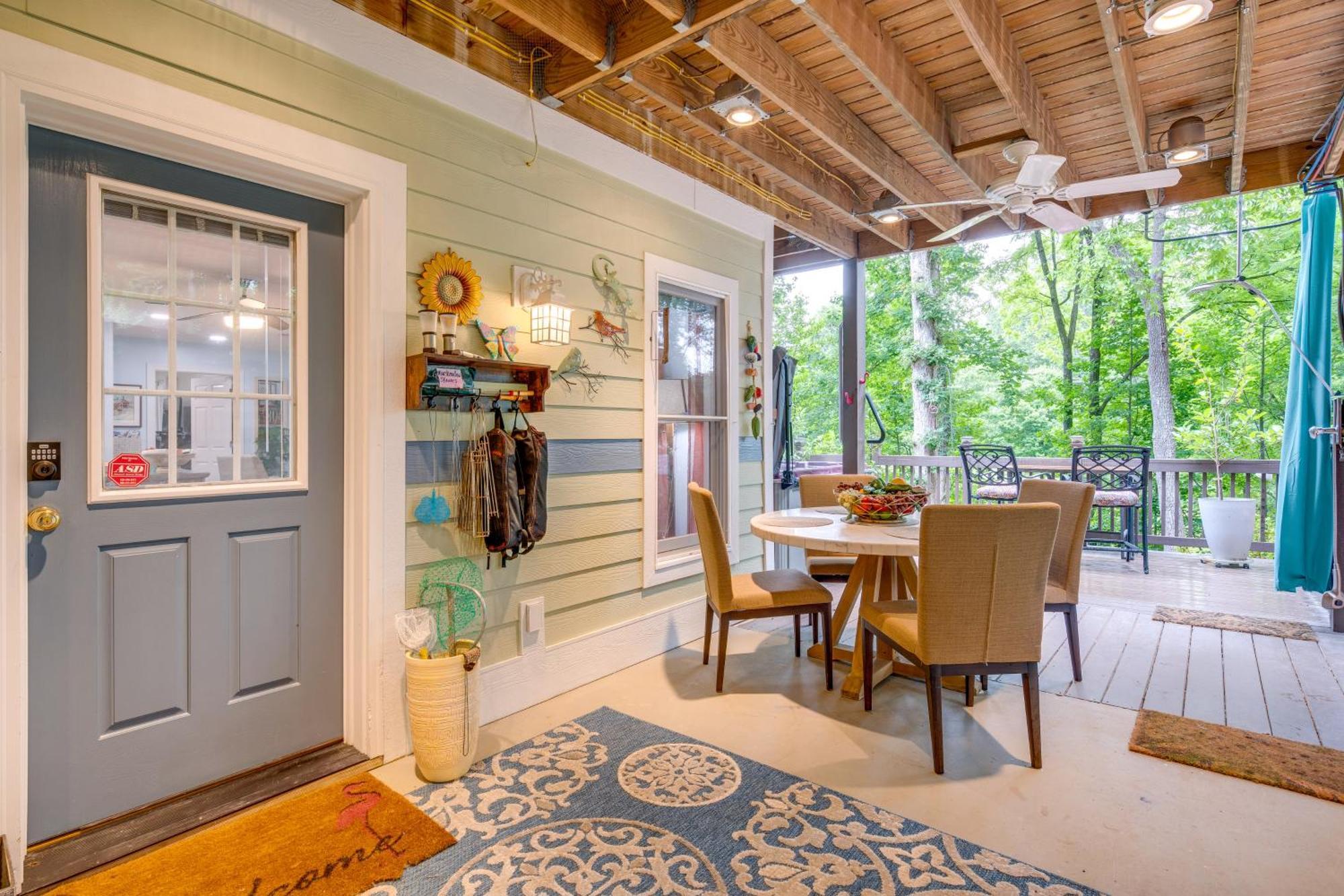 Creekside Hendersonville Haven Hot Tub And Fire Pit מראה חיצוני תמונה