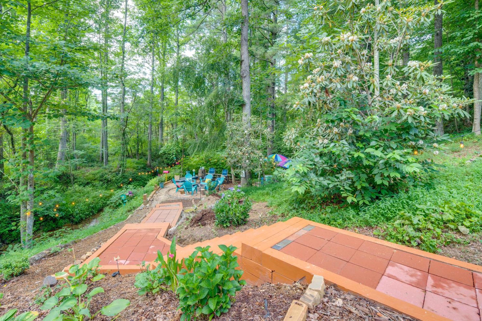 Creekside Hendersonville Haven Hot Tub And Fire Pit מראה חיצוני תמונה